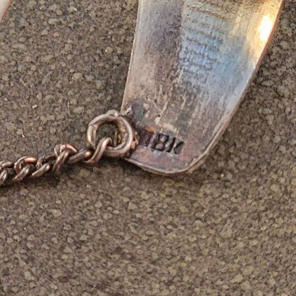 Vintage Sterling & 18k Yellow Gold Peruvian Inca Cuff Bracelet - Picture 10 of 10